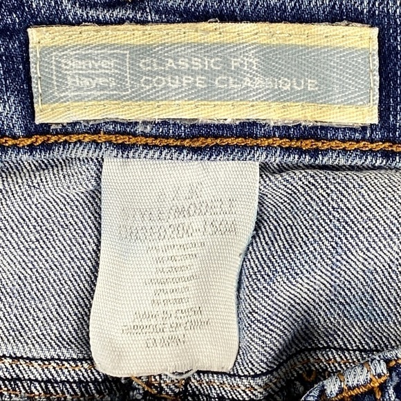 Denver Hayes Classic Fit Jeans Size 6-30 Light Blue Bootcut High Rise - Picture 7 of 8